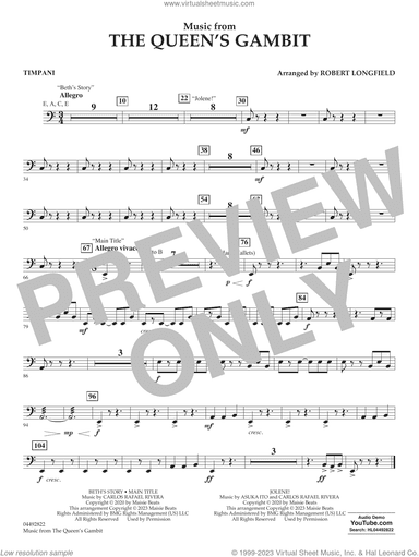 Music from The Queen's Gambit (arr. Longfield)