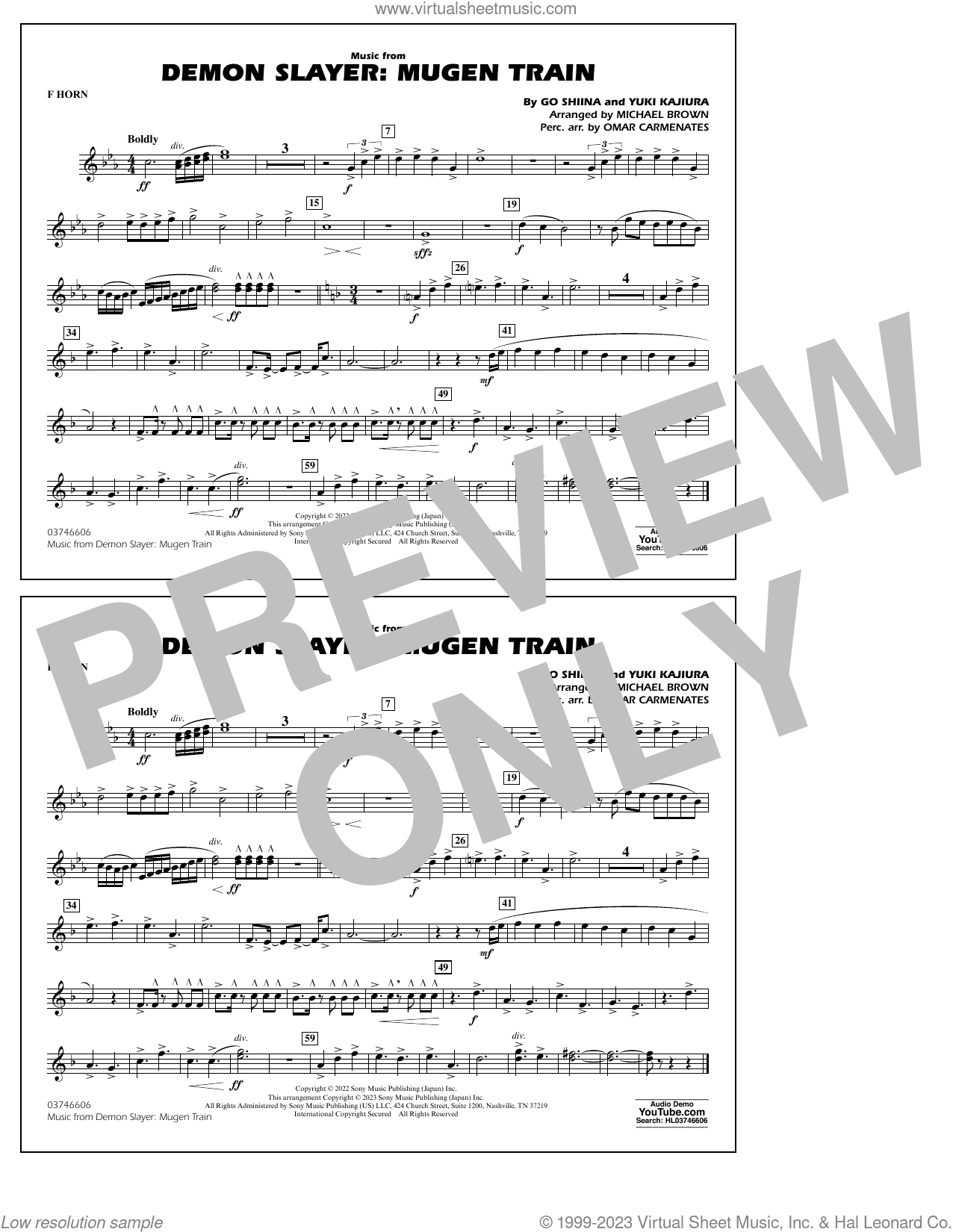Music from Demon Slayer: Mugen Train