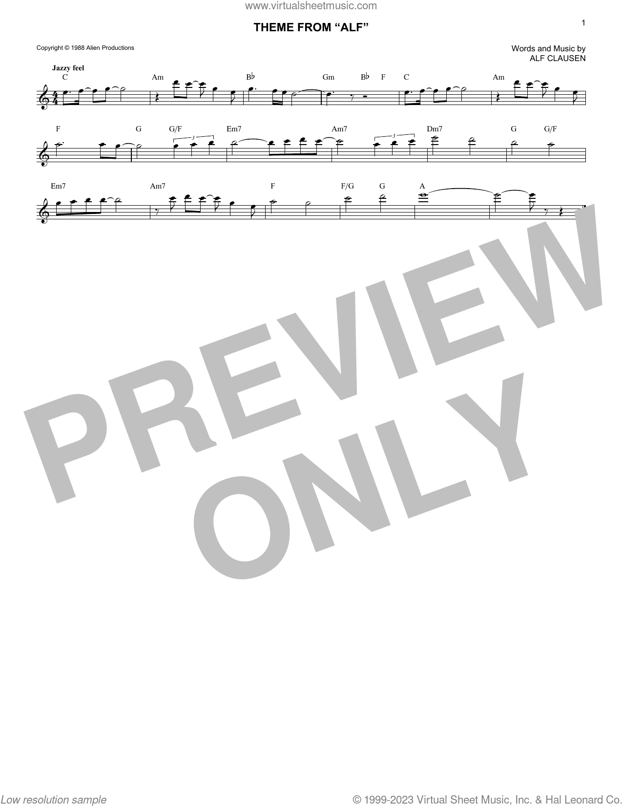 Theme From "Alf"