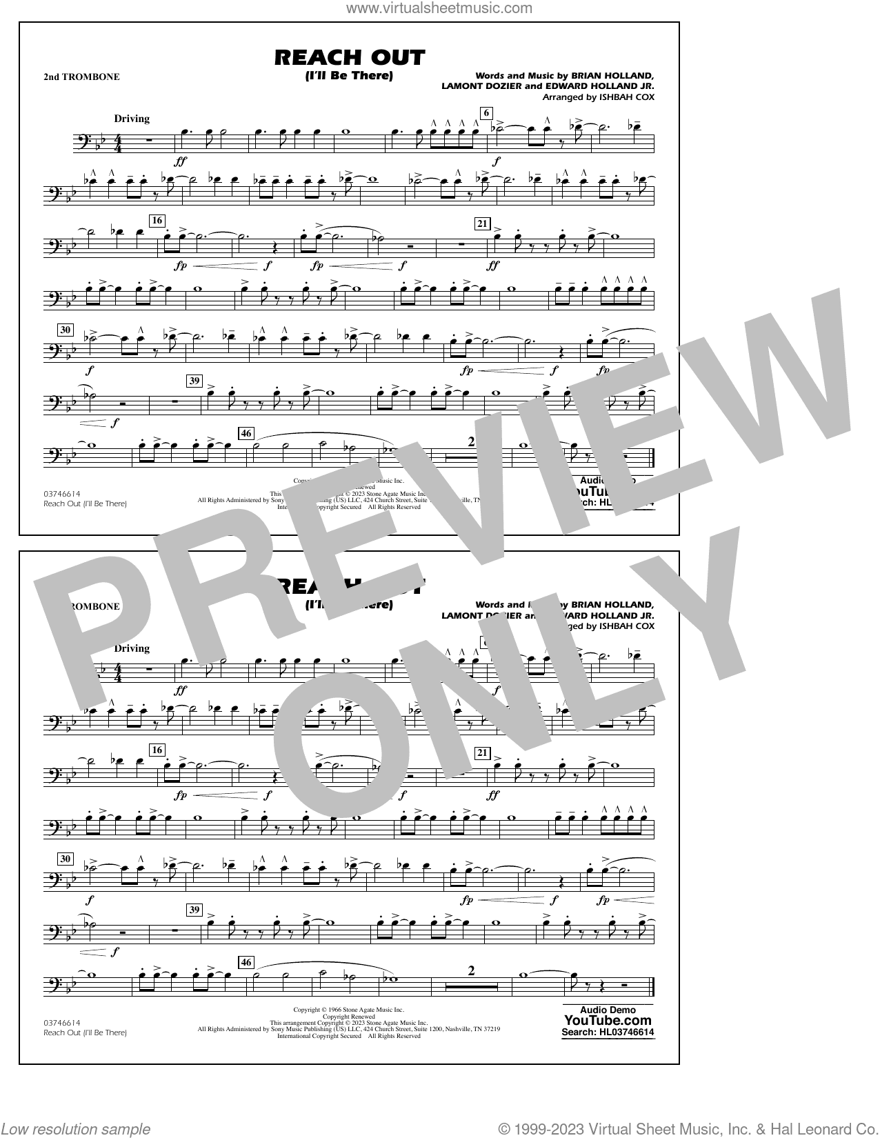 Reach Out (I'll Be There) (arr. Cox)