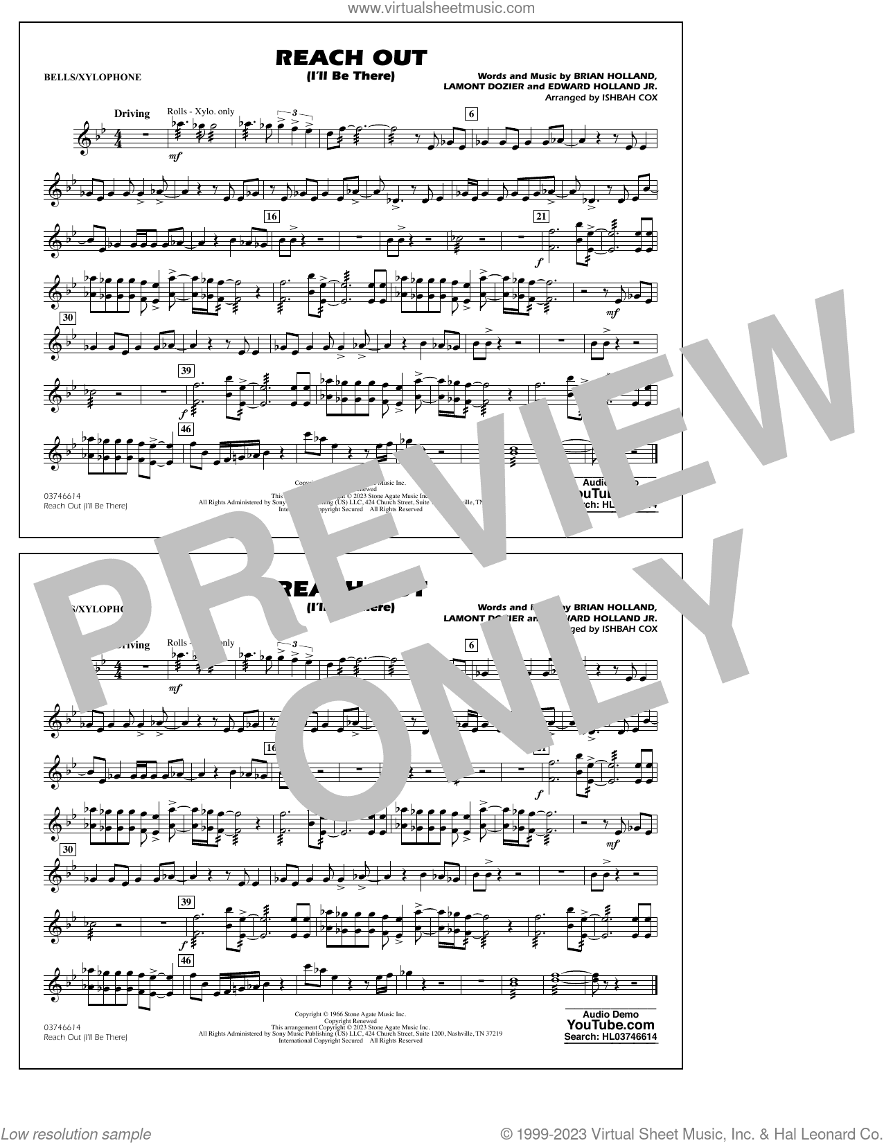 Reach Out (I'll Be There) (arr. Cox)