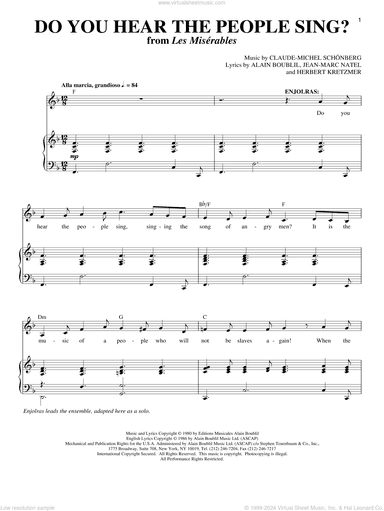 Do You Hear The People Sing?