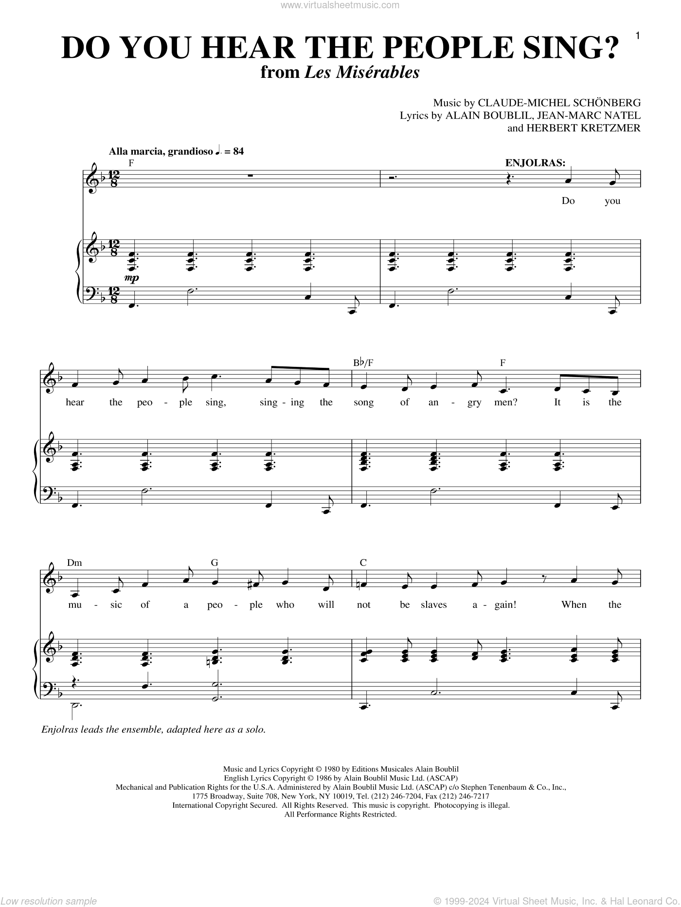 Do You Hear The People Sing?