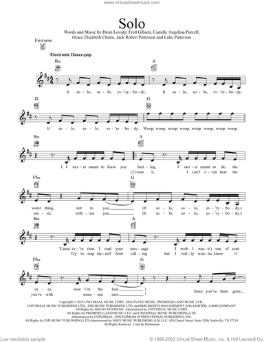 Solo (feat. Demi Lovato)