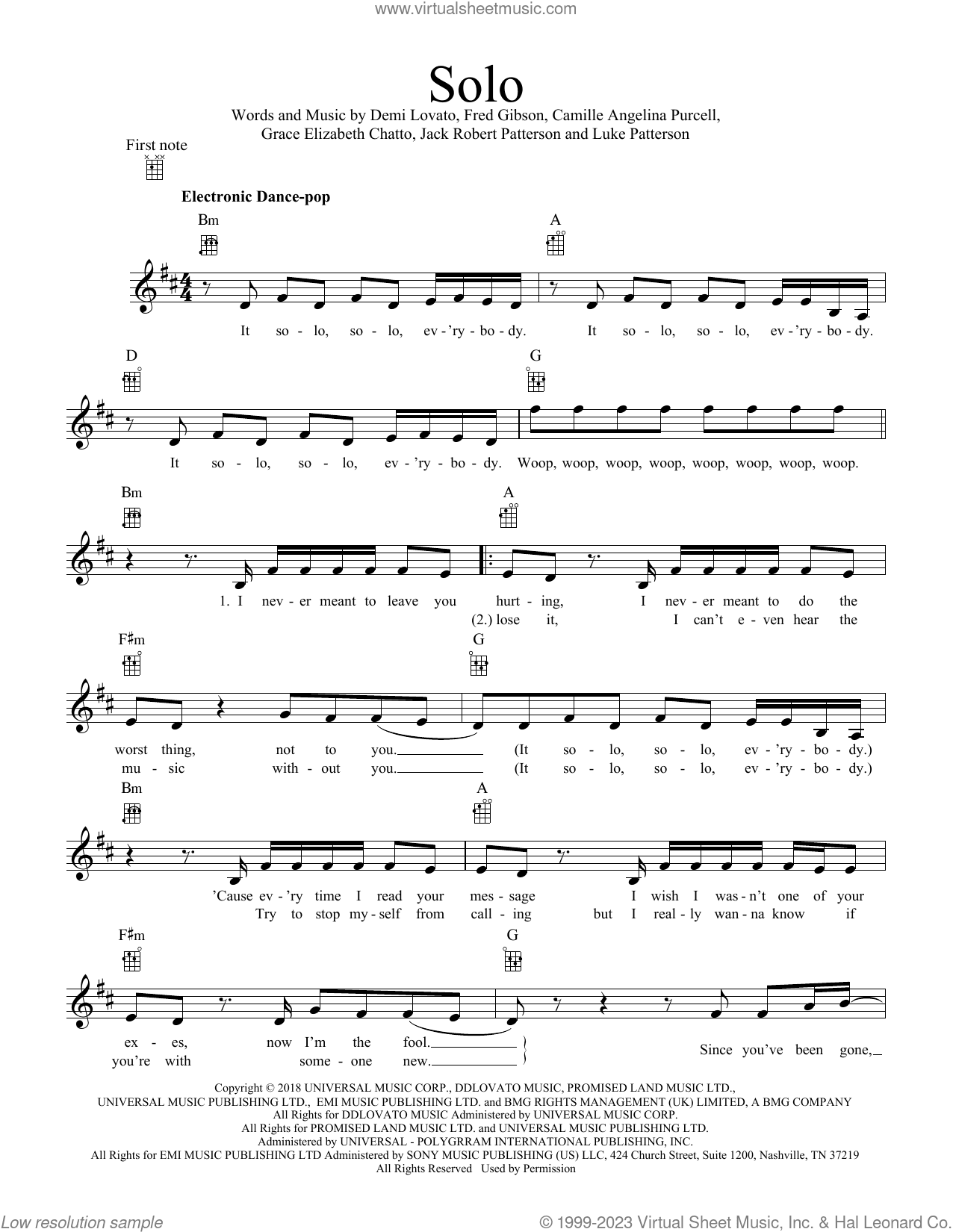 Solo (feat. Demi Lovato)