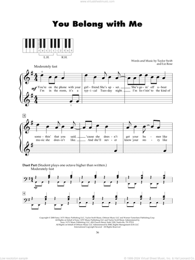 You Belong With Me