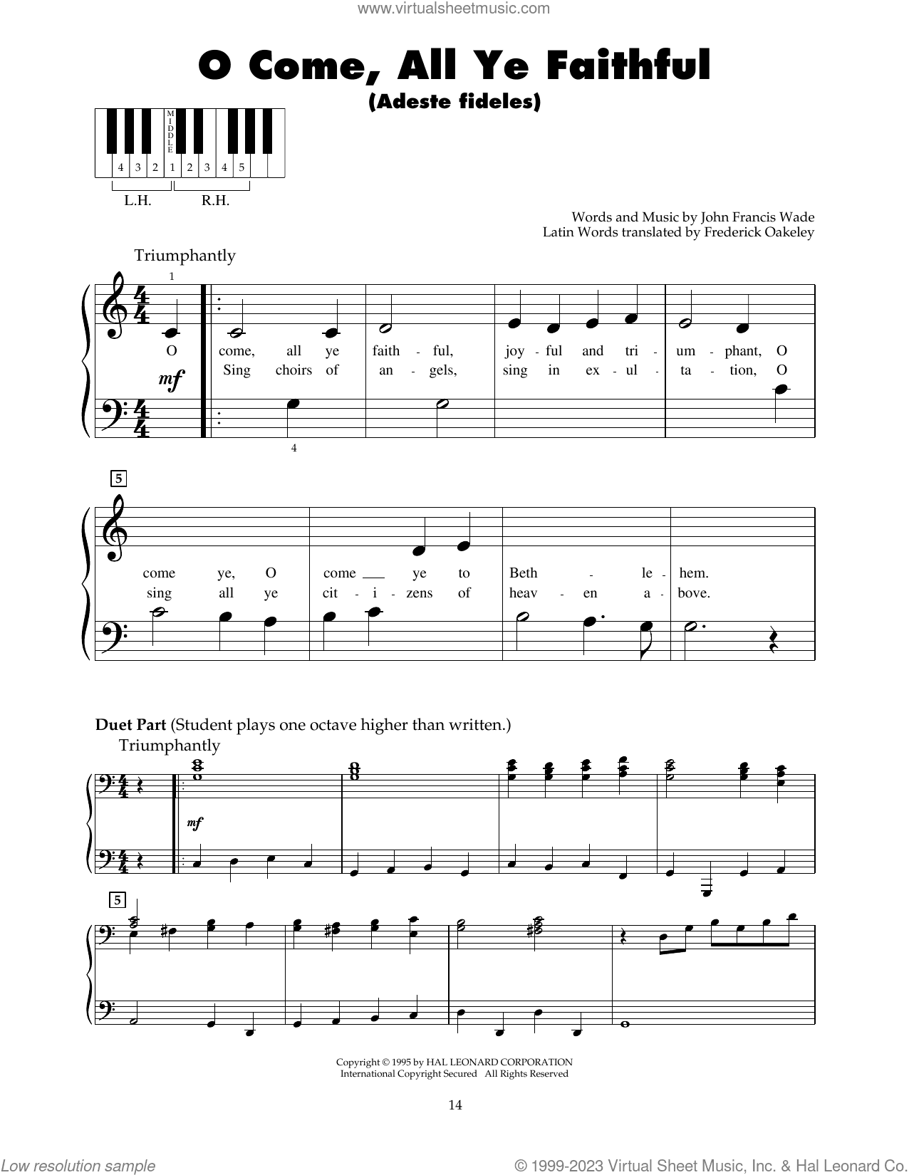 O Come, All Ye Faithful
