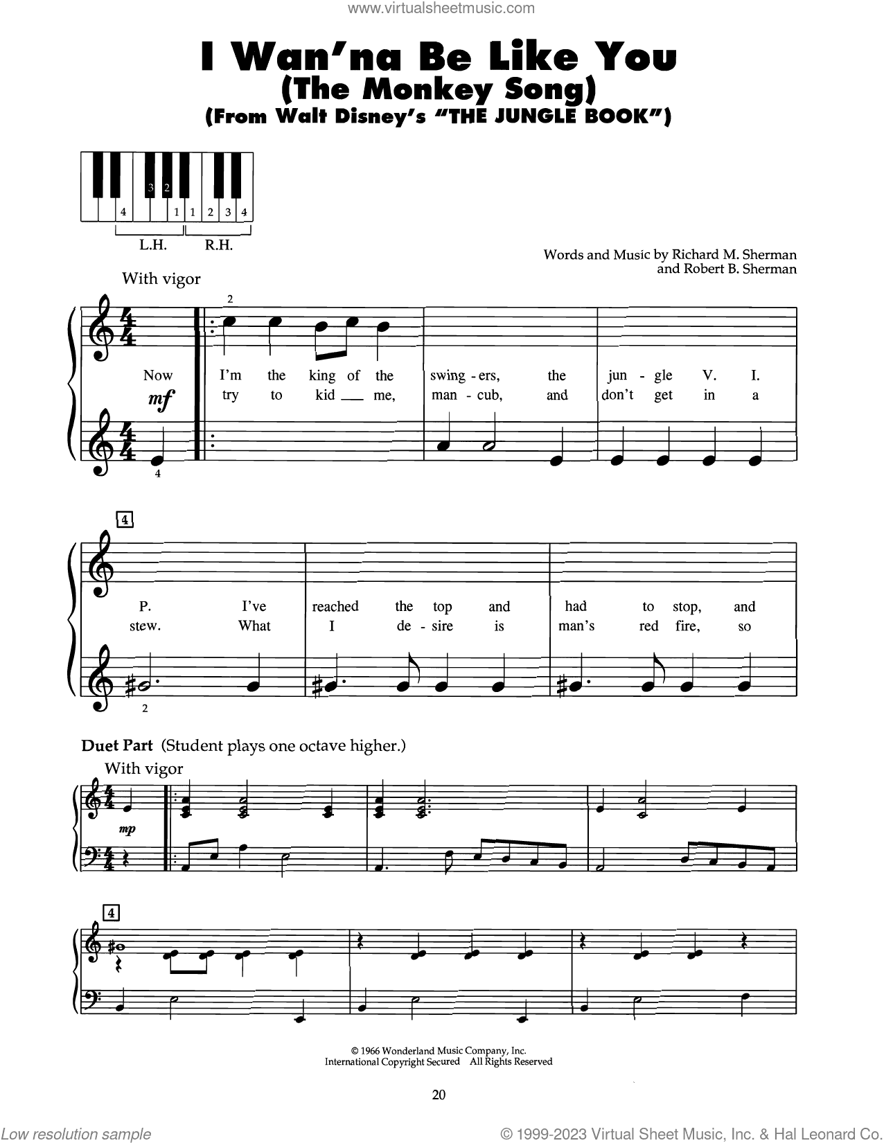 I Wan'na Be Like You (The Monkey Song) (from The Jungle Book)