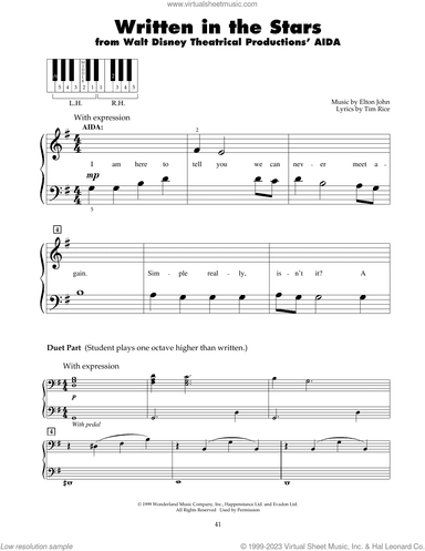 Written In The Stars (from Aida)