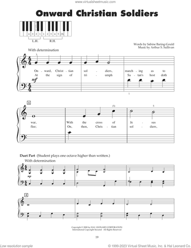Onward, Christian Soldiers (arr. Carol Klose)