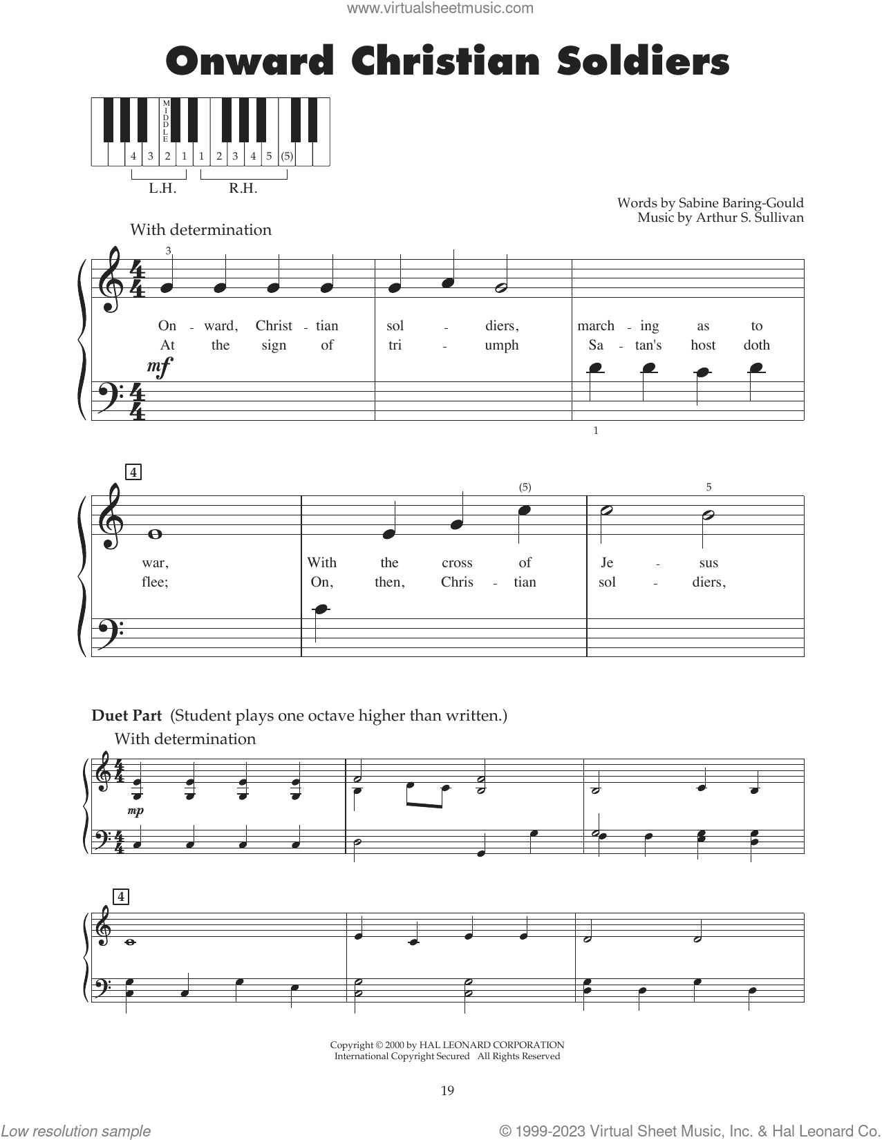 Onward, Christian Soldiers (arr. Carol Klose)