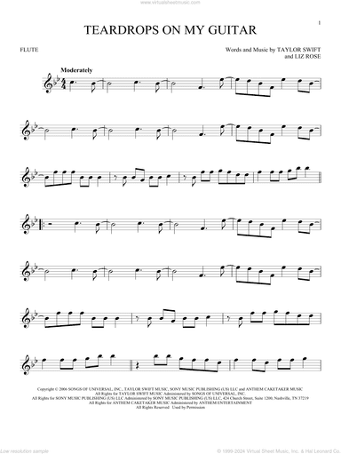 Teardrops On My Guitar