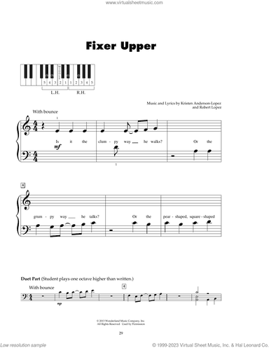 Fixer Upper (from Frozen)