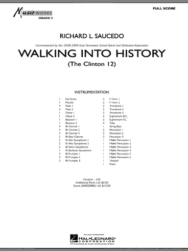 Walking into History (The Clinton 12) (COMPLETE)
