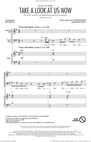 Take A Look At Us Now (from Lyle, Lyle, Crocodile) (arr. Mac Huff)