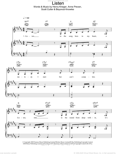 Listen (from Dreamgirls)