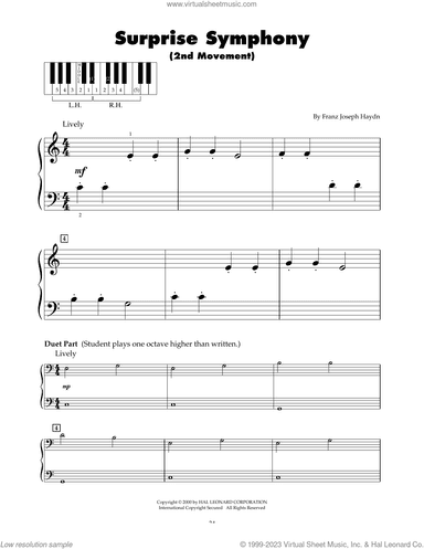 Symphony No. 94 In G Major ("Surprise"), 2nd Movement Excerpt (arr. Carol Klose)
