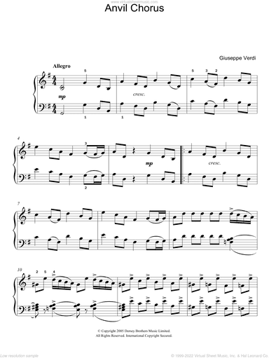 Anvil Chorus (from Il Trovatore)