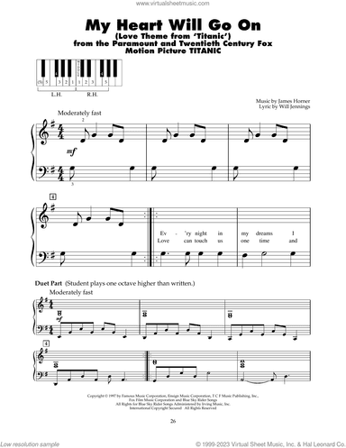 My Heart Will Go On (Love Theme from Titanic)
