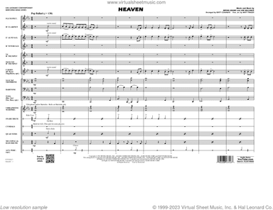Heaven (arr. Conaway and Finger) (COMPLETE)