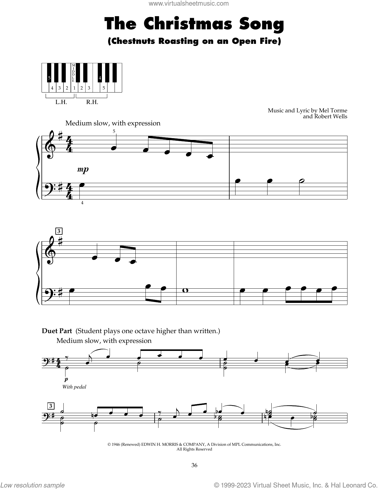 The Christmas Song (Chestnuts Roasting On An Open Fire)