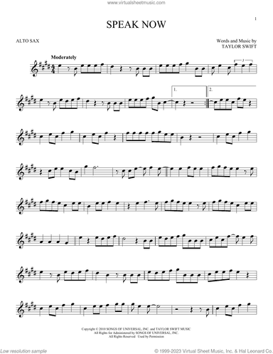 Speak Now
