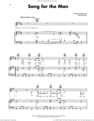 Song For The Man