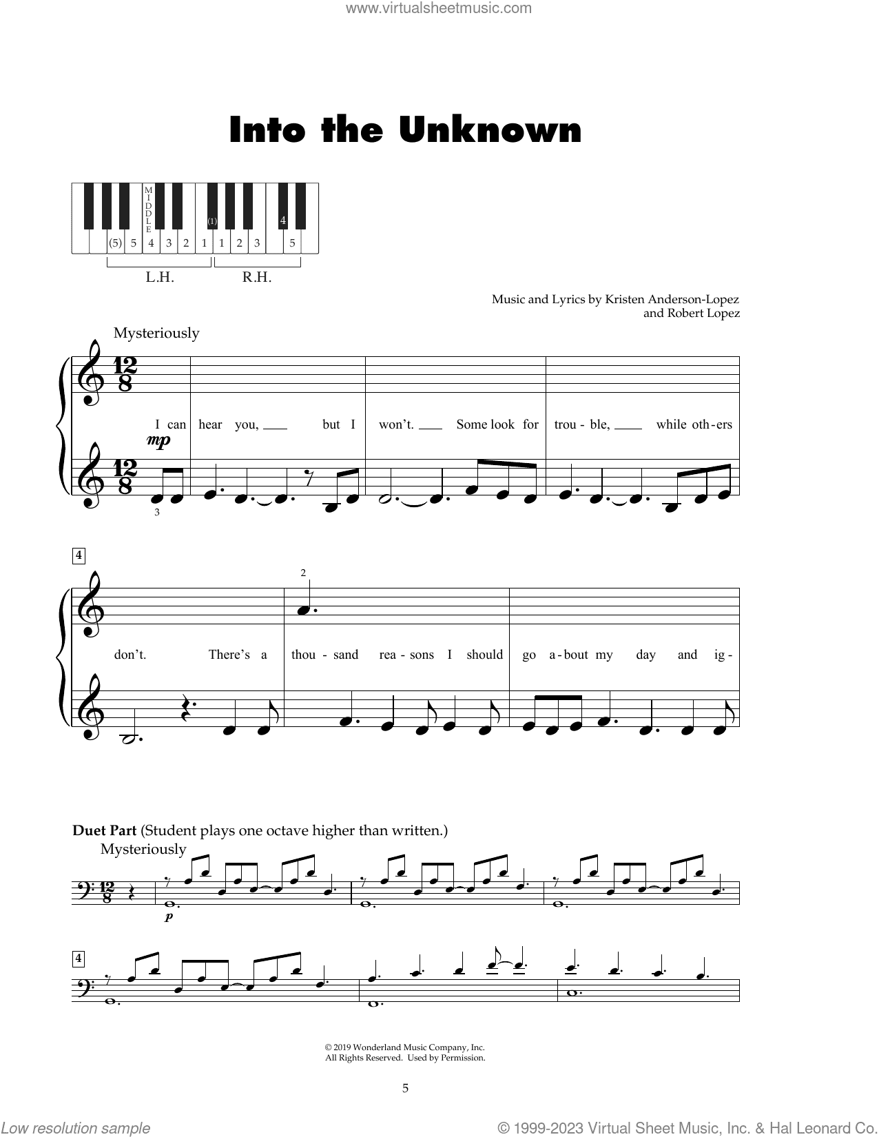 Into The Unknown (from Frozen 2)