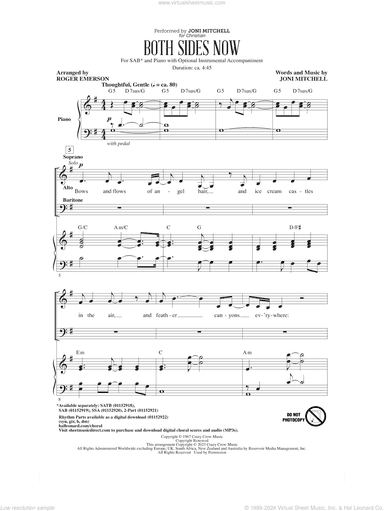 Both Sides Now (arr. Roger Emerson)