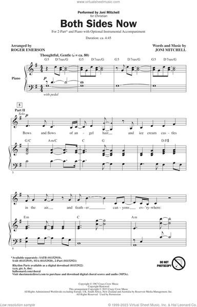 Both Sides Now (arr. Roger Emerson)