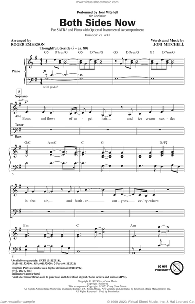 Both Sides Now (arr. Roger Emerson)