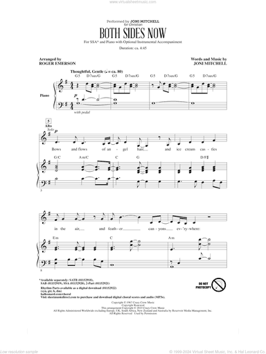 Both Sides Now (arr. Roger Emerson)