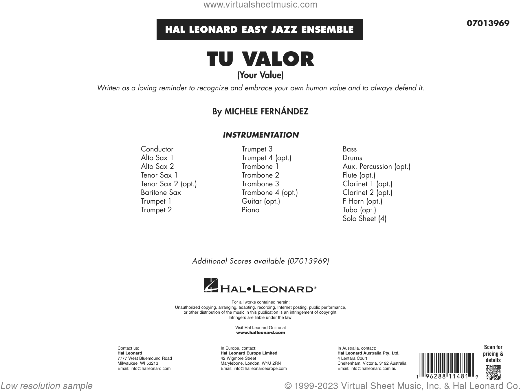 Tu Valor (Your Value) (COMPLETE)