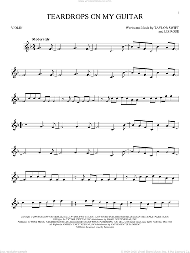 Teardrops On My Guitar