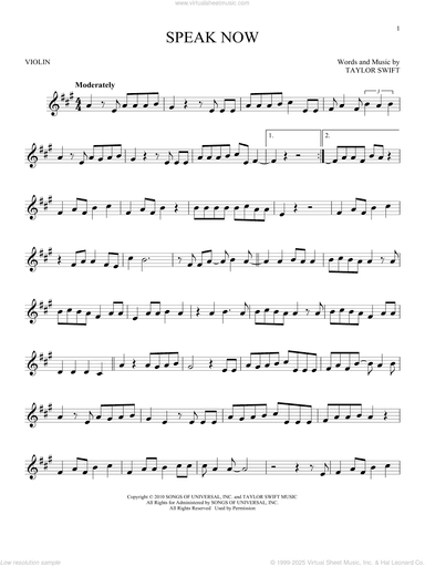 Speak Now