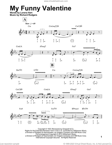 My Funny Valentine (arr. Will Galison)