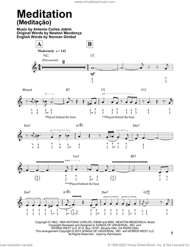 Meditation (Meditacao) (arr. Will Galison)