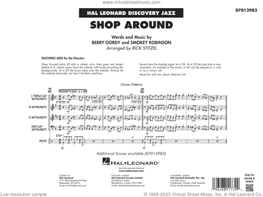 Shop Around (arr. Rick Stitzel) (COMPLETE)