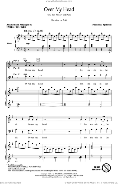 Over My Head (arr. Emily Crocker)