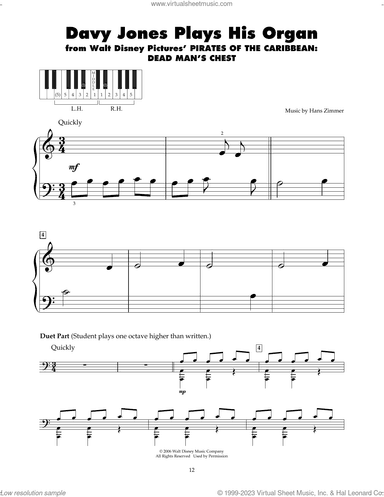 Davy Jones Plays His Organ (from Pirates Of The Caribbean: Dead Man's Chest)
