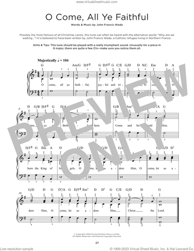 O Come, All Ye Faithful