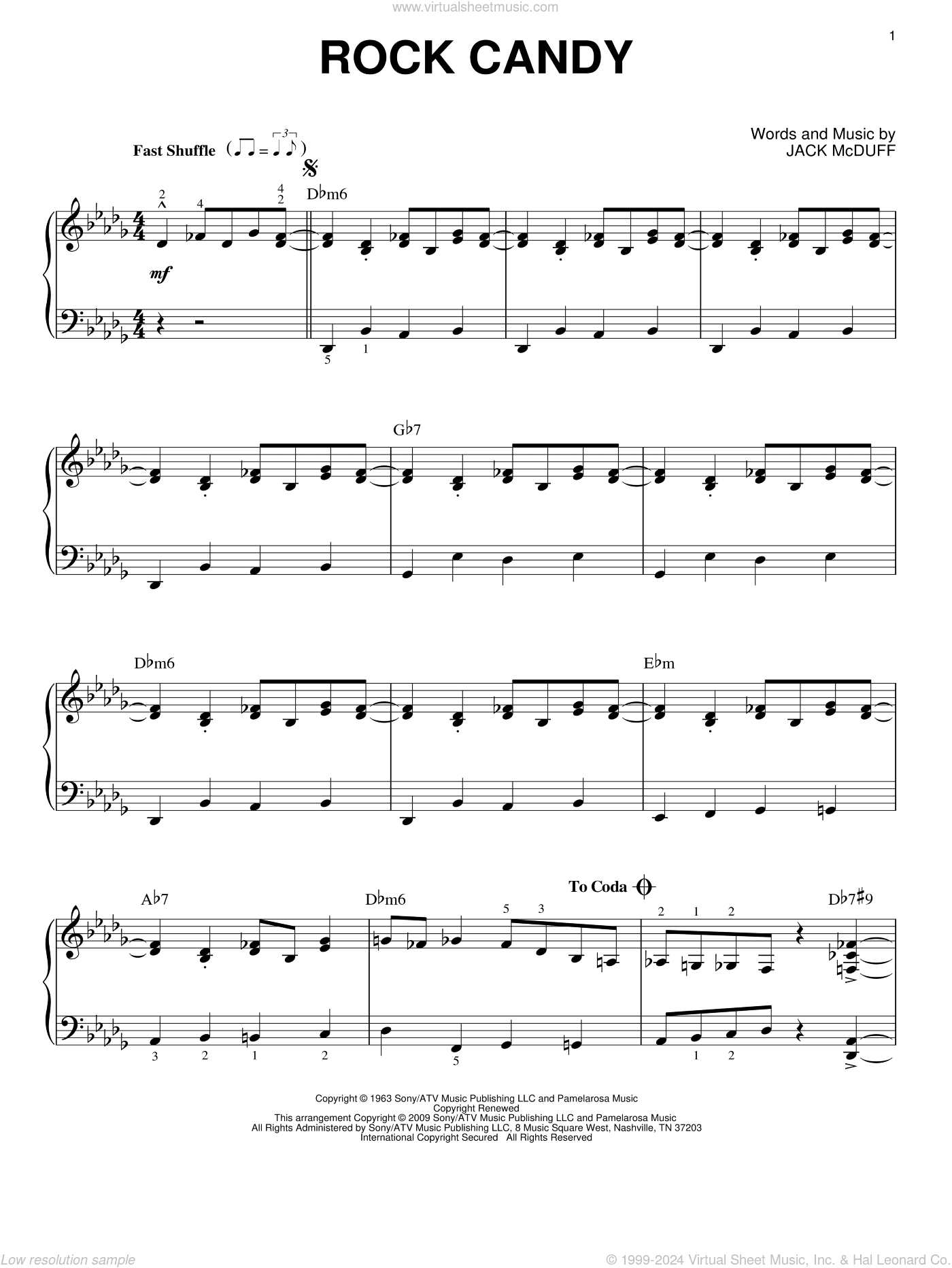 Rock Candy (arr. Brent Edstrom)