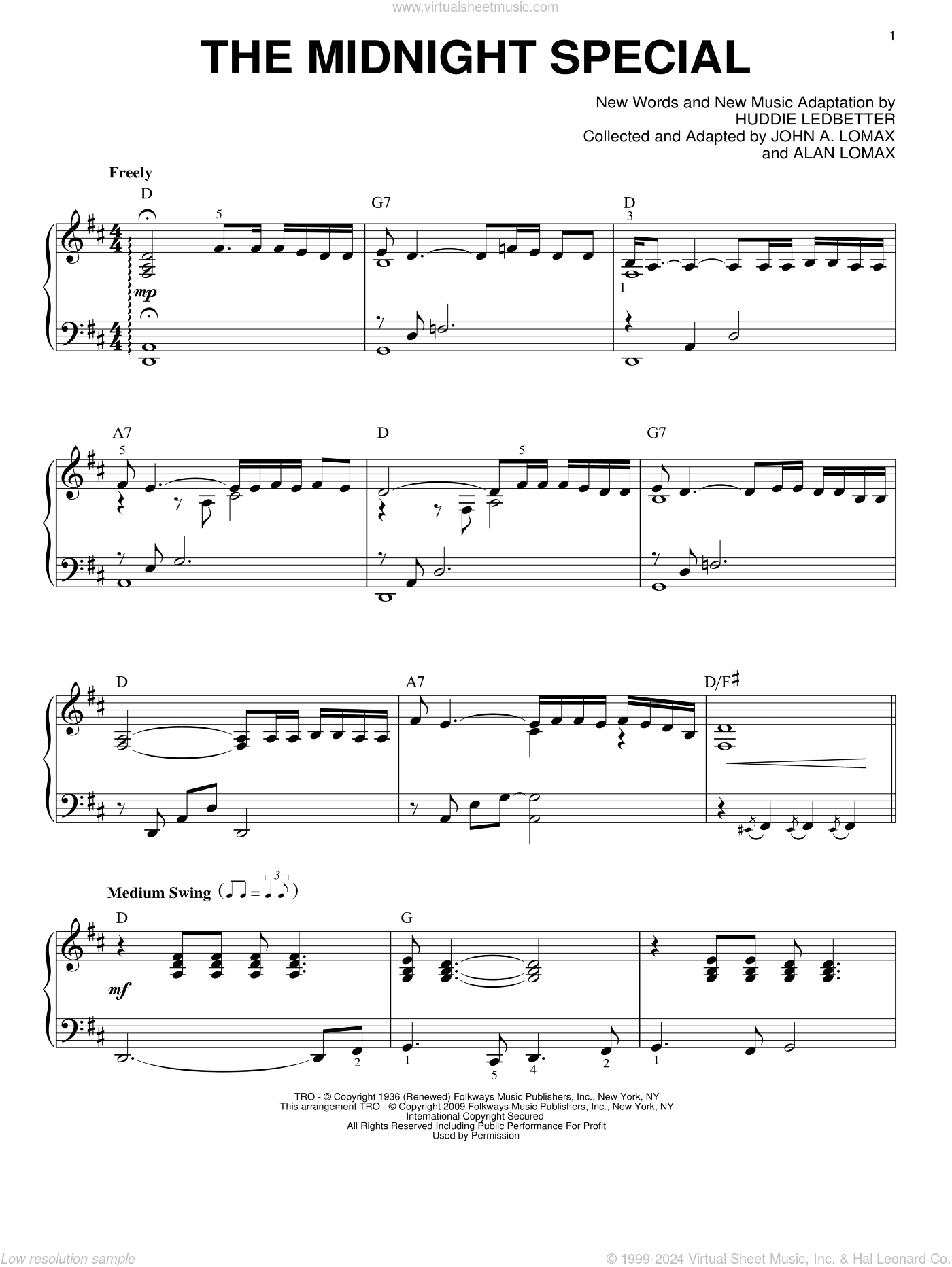 The Midnight Special (arr. Brent Edstrom)
