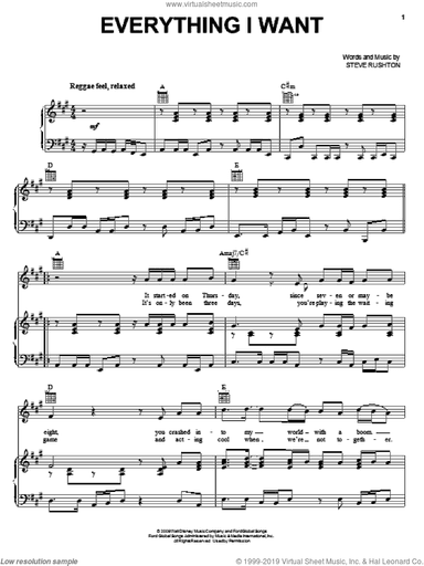 Everything I Want (from Hannah Montana: The Movie)