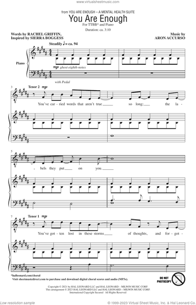 You Are Enough (Third movement from the suite "You Are Enough: A Mental Health Suite")