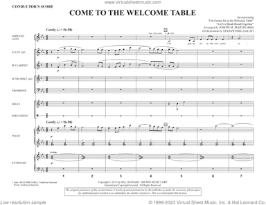 Come To The Welcome Table (Consort) (COMPLETE)