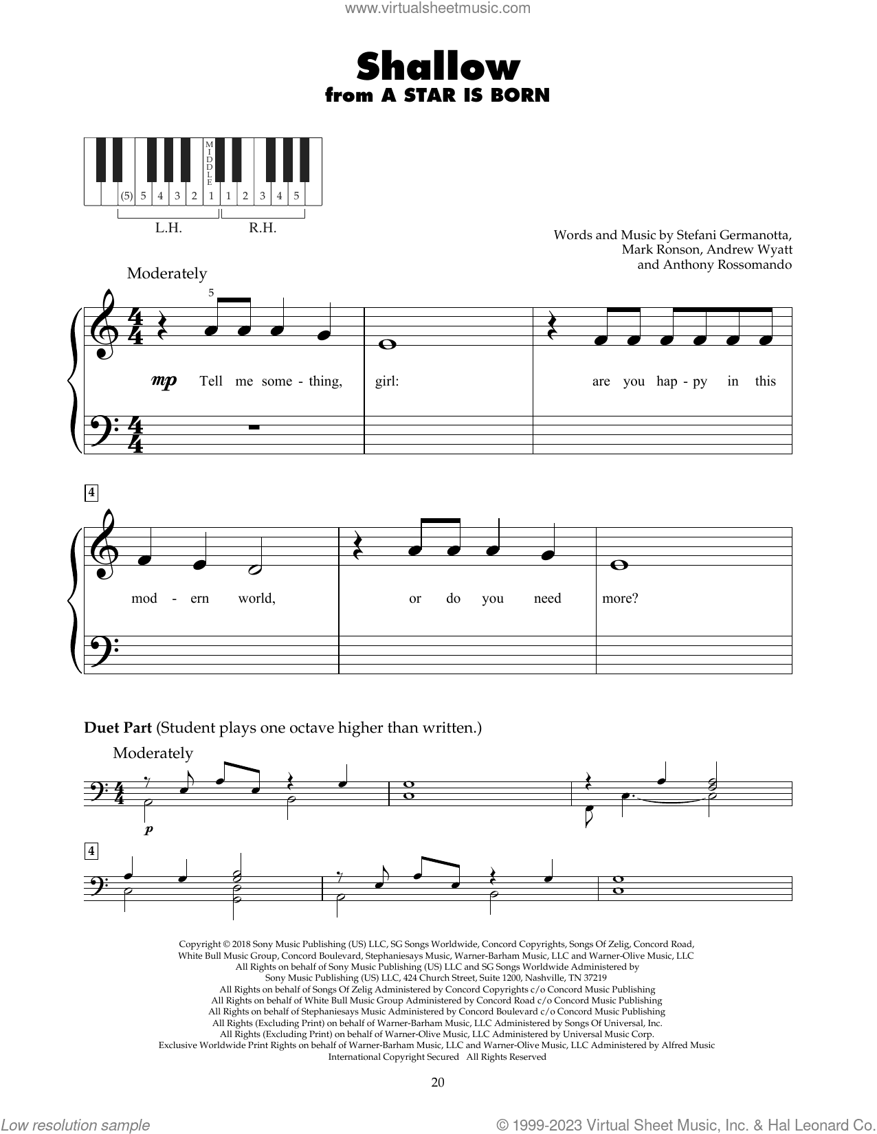 Shallow (from A Star Is Born)