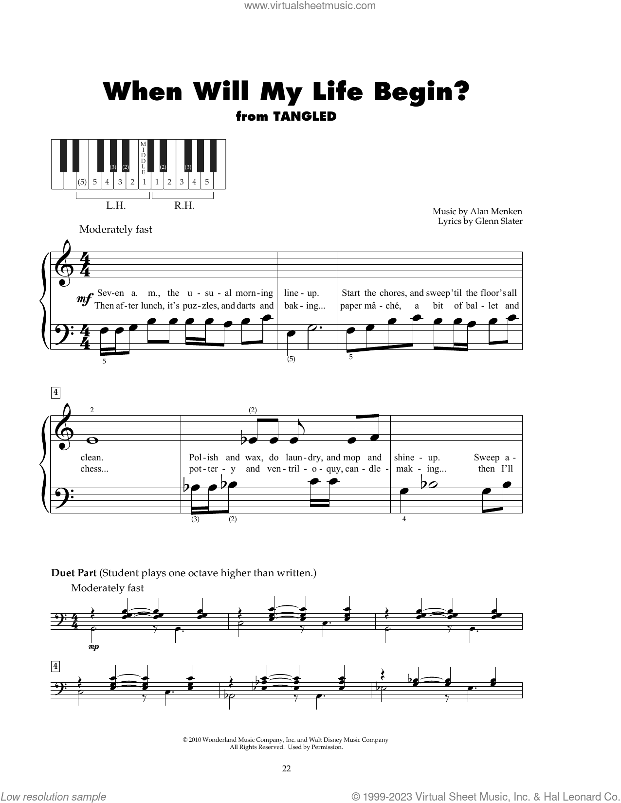 When Will My Life Begin? (from Tangled)