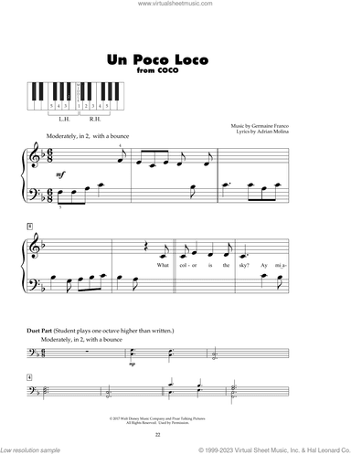 Un Poco Loco (from Coco)