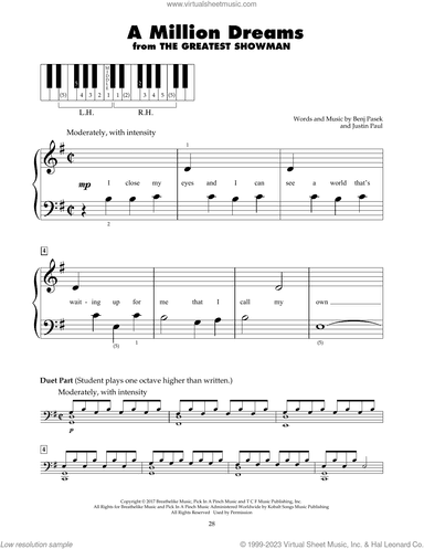 A Million Dreams (from The Greatest Showman)